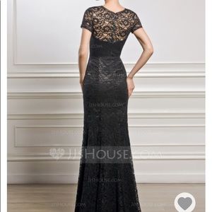 Size 8 black formal dress